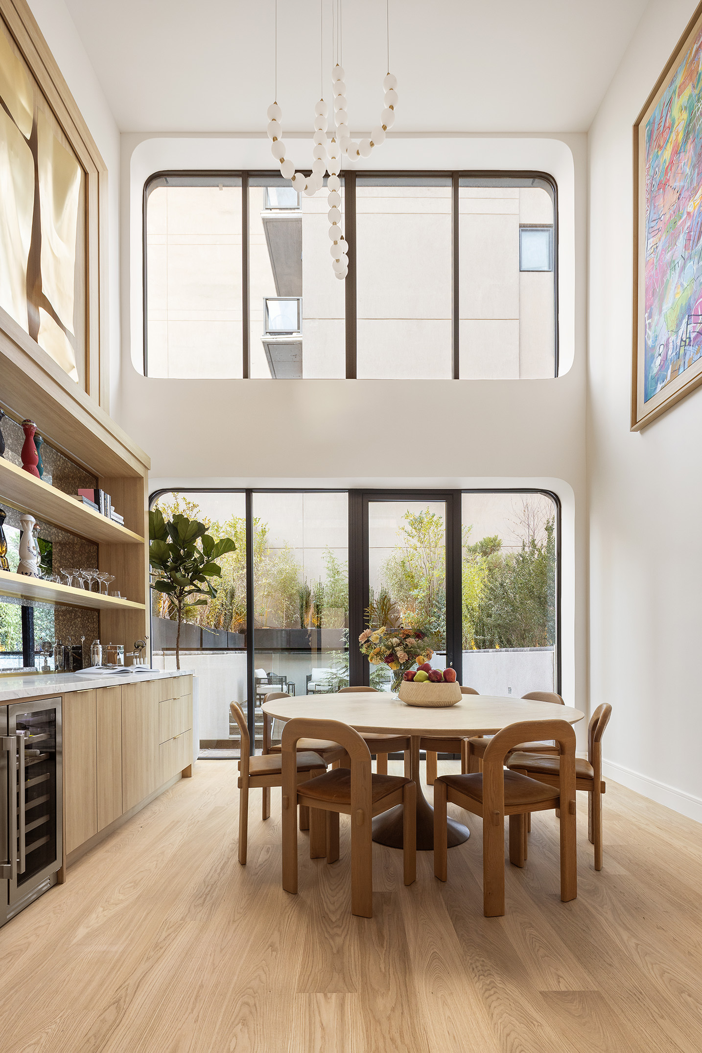 Dining room — double height