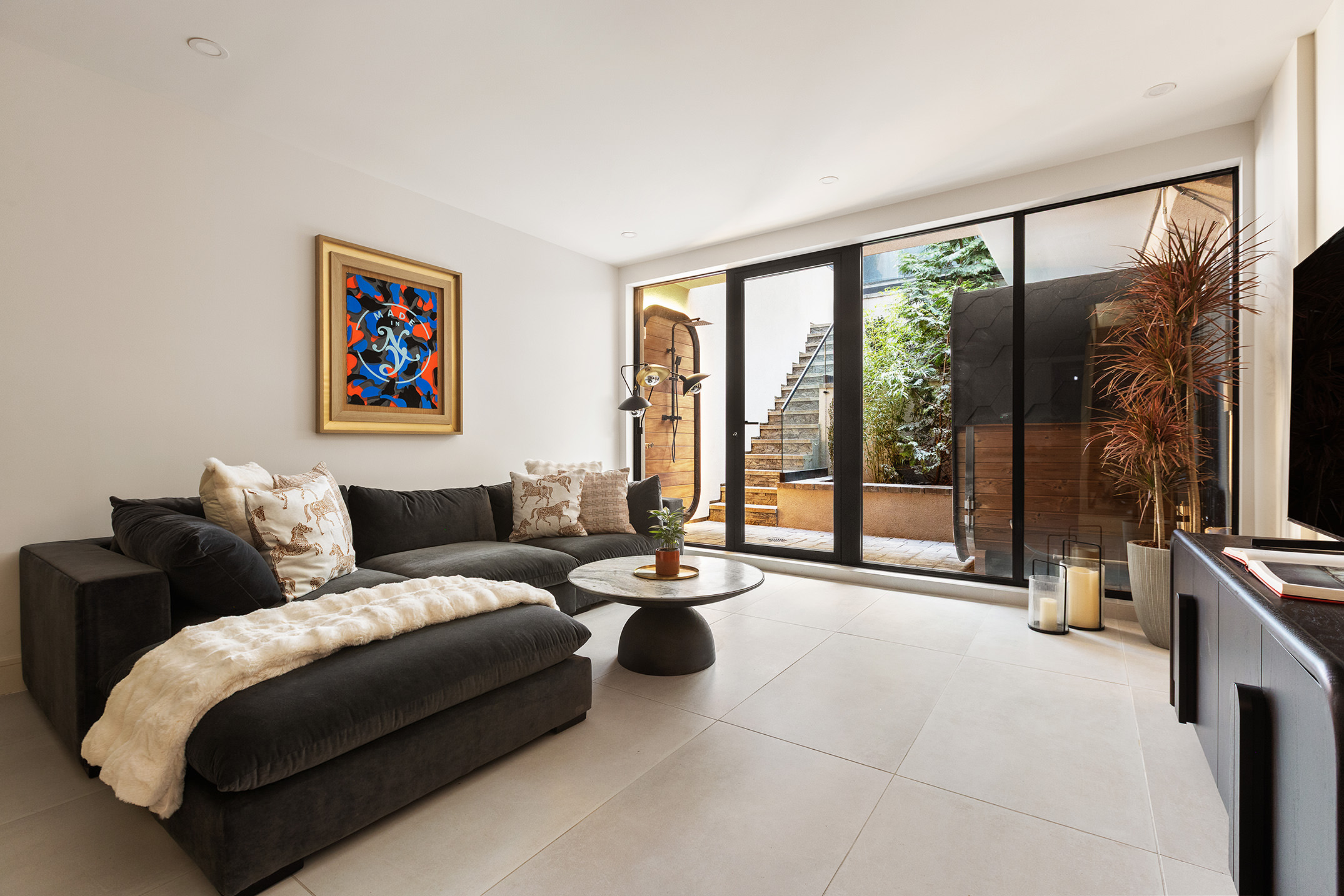Courtyard — aerial