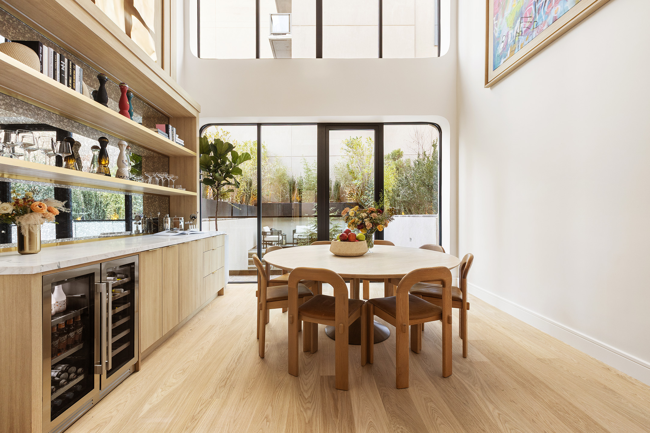 Dining room — bar view
